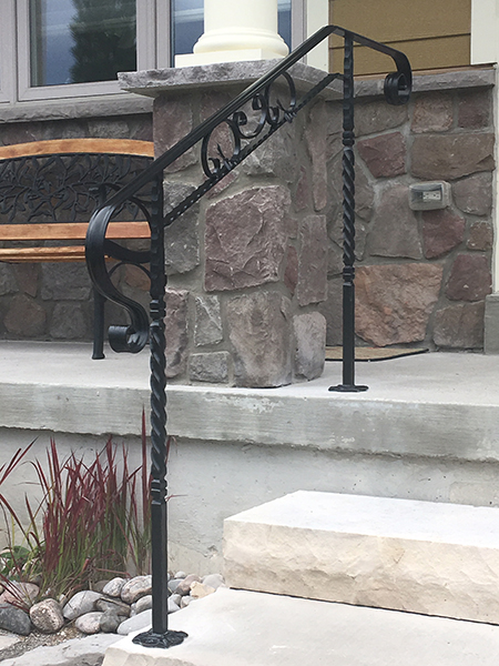 hand railing J